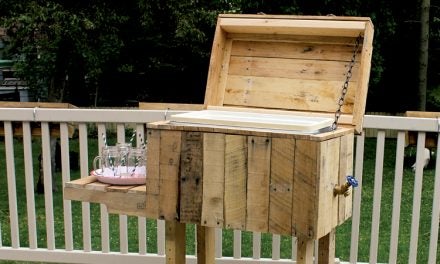 Do-it-yourself patio cooler