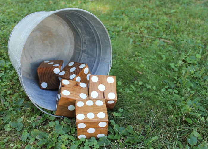 Roll out the fun for fall with this DIY game