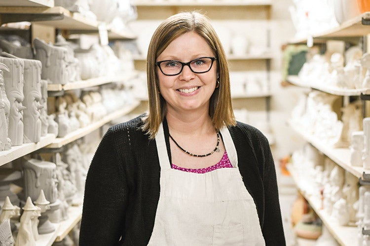 Third generation ceramic shop offers creative outlet